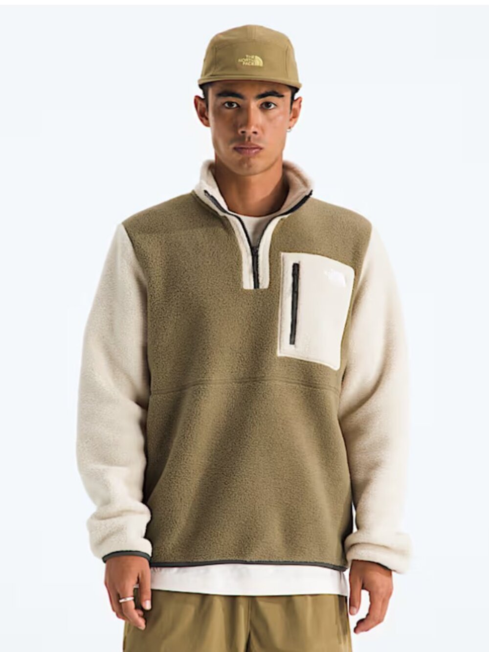 The North Face | Yumiori 1/4 - Zip Jacket - Cedar Desert Stone ; Mens M